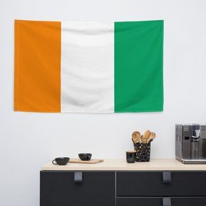 Côte d'Ivoire/ Ivory Coast Flag (Customizable)